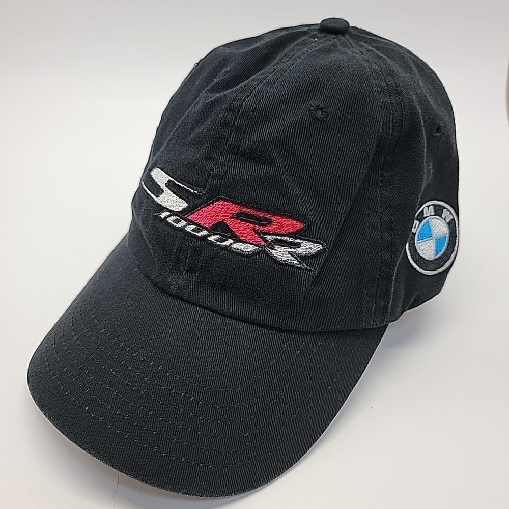 BMW Motorrad S1000RR Hat Baseball Cap Logo‎ Embroidered Black Men's Adjustable
